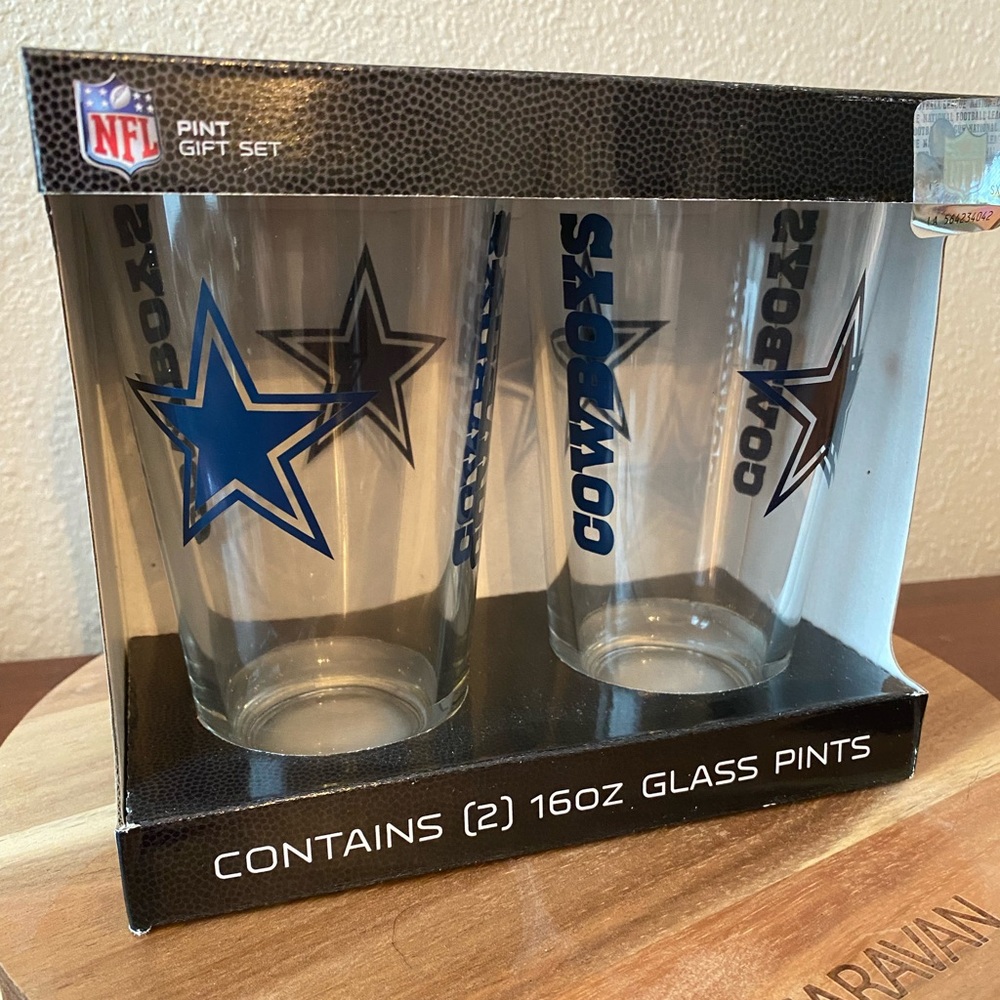 Dallas Cowboys Pint Glasses